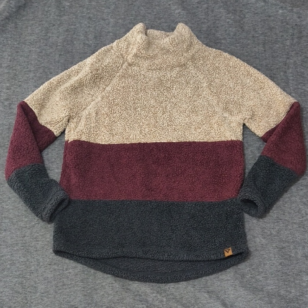 Liv Outdoor Women's Colorblock Cowlneck Sweater Size Med